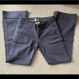 Gray chino pants